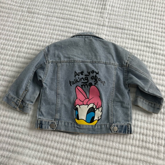 Daisy Denim jacket for girls, size 100 it’s new without tag - Picture 1 of 3